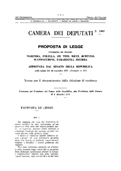 Norme per il riconoscimento della obiezione di coscienza