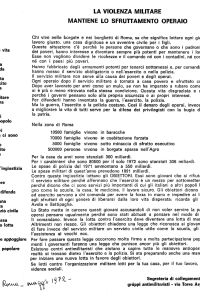 La violenza militare mantiene lo sfruttamento operaio