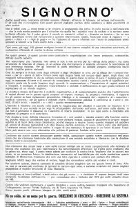 SIGNORNO’