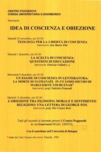 Idea di coscienza e obiezione