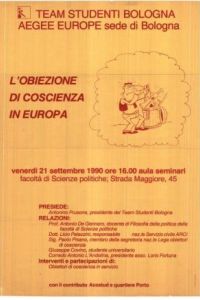 L’obiezione di coscienza in Europa