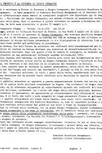 Il processo e la condanna di Sergio Cremaschi