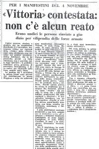 «Vittoria» contestata: non c’è alcun reato