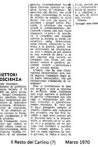 Obiettori di coscienza