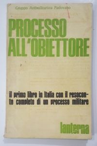 Processo all’obiettore