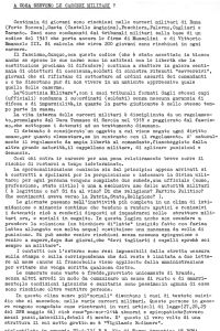 A cosa servono le carceri militari?
